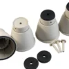 Plastfødder beige PLASTNITTE, 105 MM