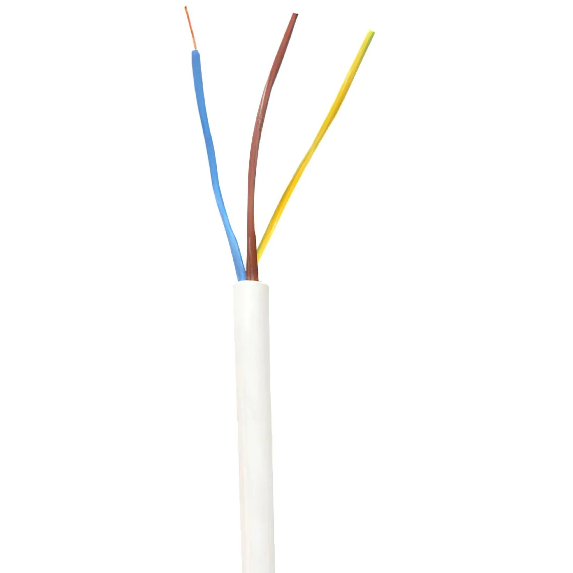 Plastkappeledning H05 VV-F, 3G1,50, R50