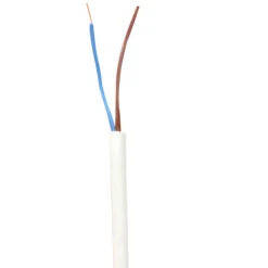 Plastkappeledning H03 VV-F, 2X0,75, R100