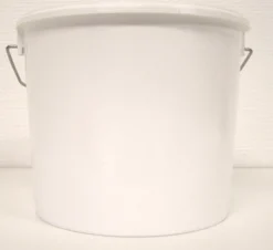Plastspand, hvid, 194 mm, 3,5 liter