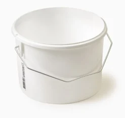 Plastspand, hvid, uden låg, 2,5 liter - Spekter