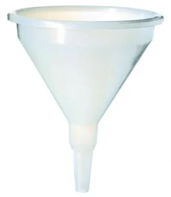 Plasttragt u/si, 350 mm, transparent