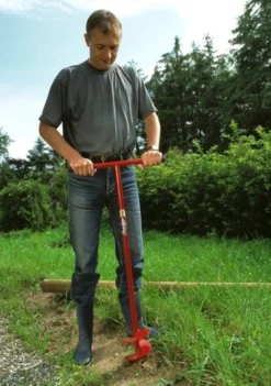 Pælebor med snegl, Ø140 mm, 1100 mm, 2,8 kg - Zinck Lysbro