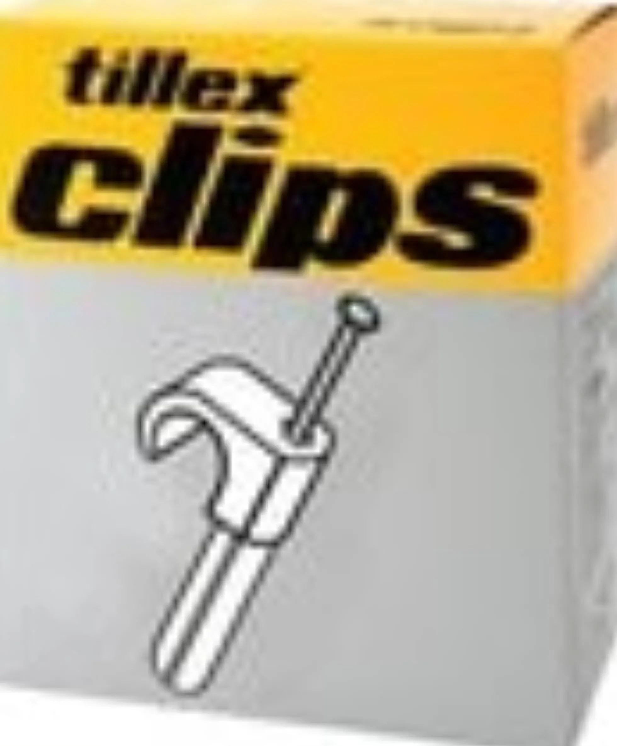 Plugs Clips 14-18/40 mm hvid (100)
