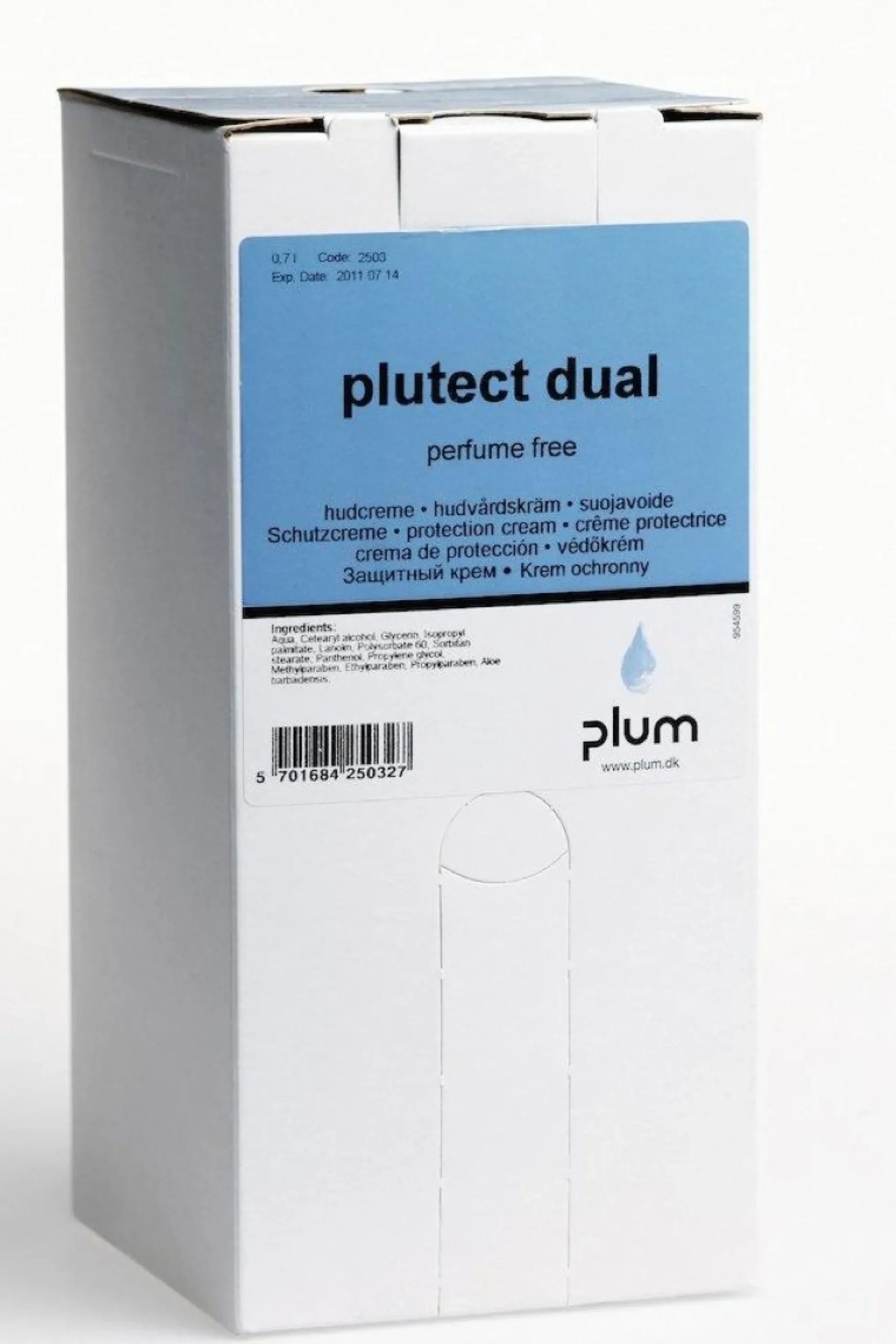 Plum Plutect Dual Multi-Plum/MP 2000 beskyttelsescreme, 700 ml