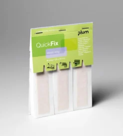Plum QuickFix refill, elastisk stof plaster, lang, 30 stk