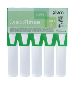 Plum QuickRinse øjenampuller, 5 x 20 ml, 0,9% natriumklorid