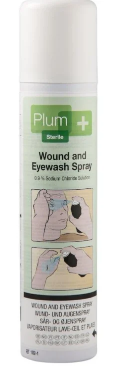 Plum 4554 sår- og øjenskylspray, 250 ml