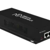 PoE injector, 60W, 802.3af/at, 100-240V, 50-60 Hz, 55V DC, 1000 Mbps, 100 meter transmissionsafstand, UK - MicroConnect
