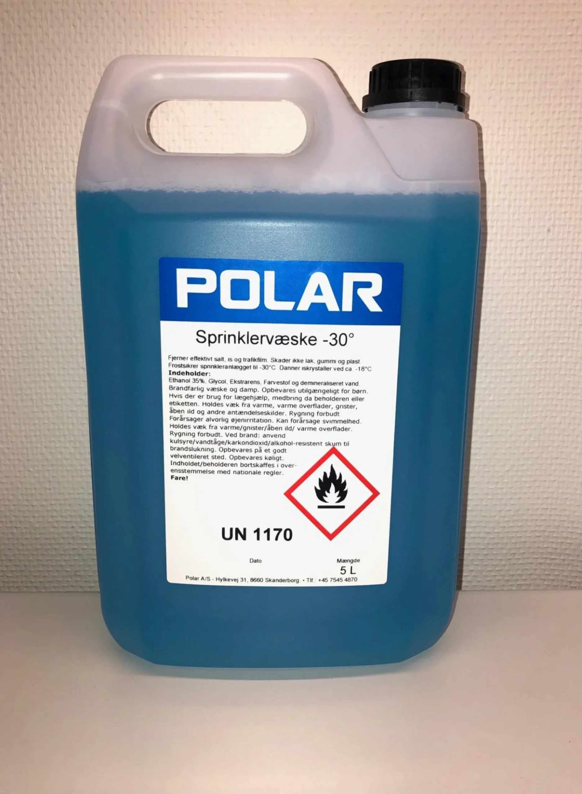 Polar Sprinklervæske -30°, 35%, 5L