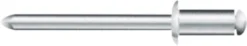 Popnitte, Ø3,2x8,0 mm, krave 6,5 mm, nitteevne 4,8 mm
