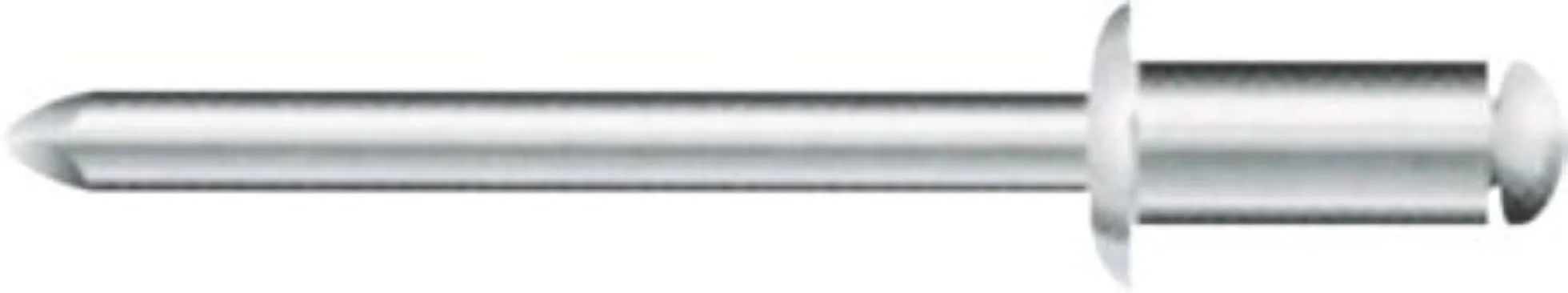 Popnitte Ø3,2 x 11,5 mm, krave 6,5 mm, nitteevne 7,9 mm