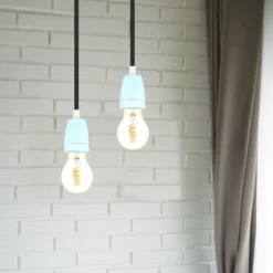 Porcelænsfatning, E27, max 60W, Ø4,7 x 6,4 cm, IP20 indendørs