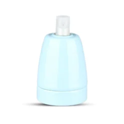 Porcelænsfatning, E27, max 60W, Ø4,7 x 6,4 cm, IP20 indendørs