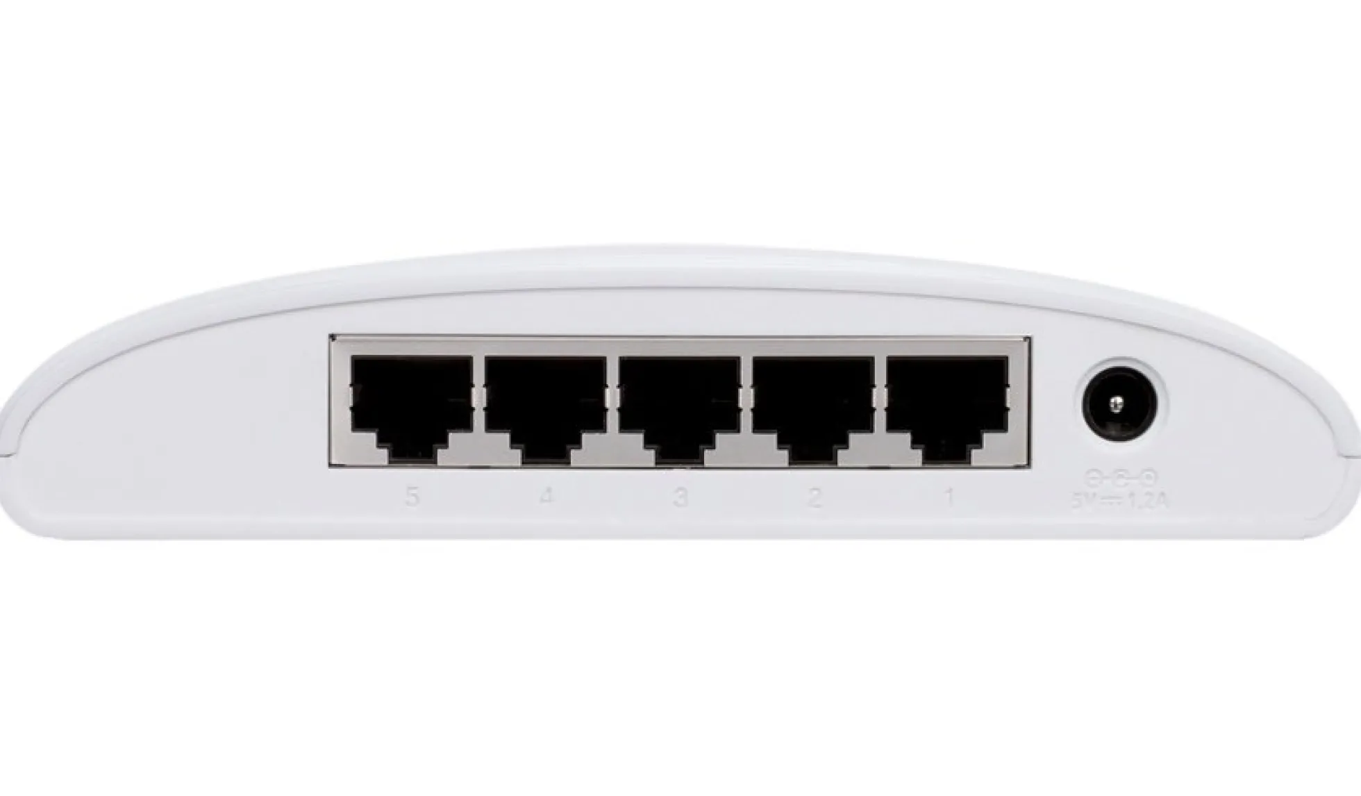 5 ports netværks-switch - 10/100/1000 Mbps