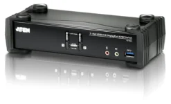 2-Port USB 3.1 Gen 1 4K DisplayPort 1.2 KVMP™ Switch with Audio
