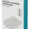 Power bank 5000 mAh, trådløs opladning, PD 20 W, magnet, hvid