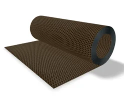 Prefa aluminium hulplade, 1 mm, 1 meter x 2 meter, brun x antracit - pr. kg
