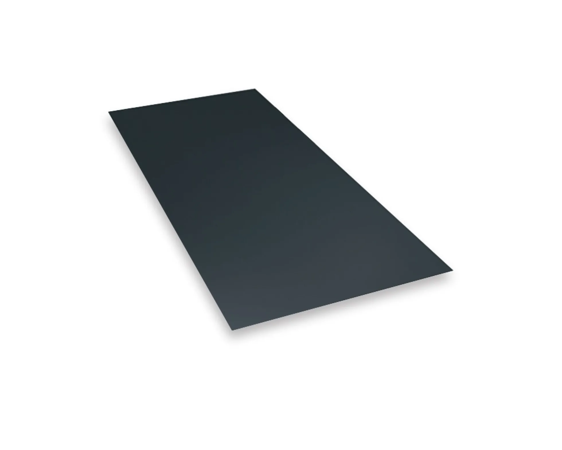 Prefalz aluminiumsplade, P10, falsbar, antracit - 3,85 kg