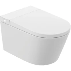 Pressalit SMART douchetoilet væghængt inkl. sæde hvid