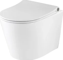 Pressalit Trend Combi Pack, væghængt toilet med Sway D2 toiletsæde, hvid