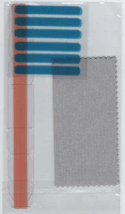 Privacy Filter Hangtap Kit Strips, Hangtaps and Cleaning Cloth Included