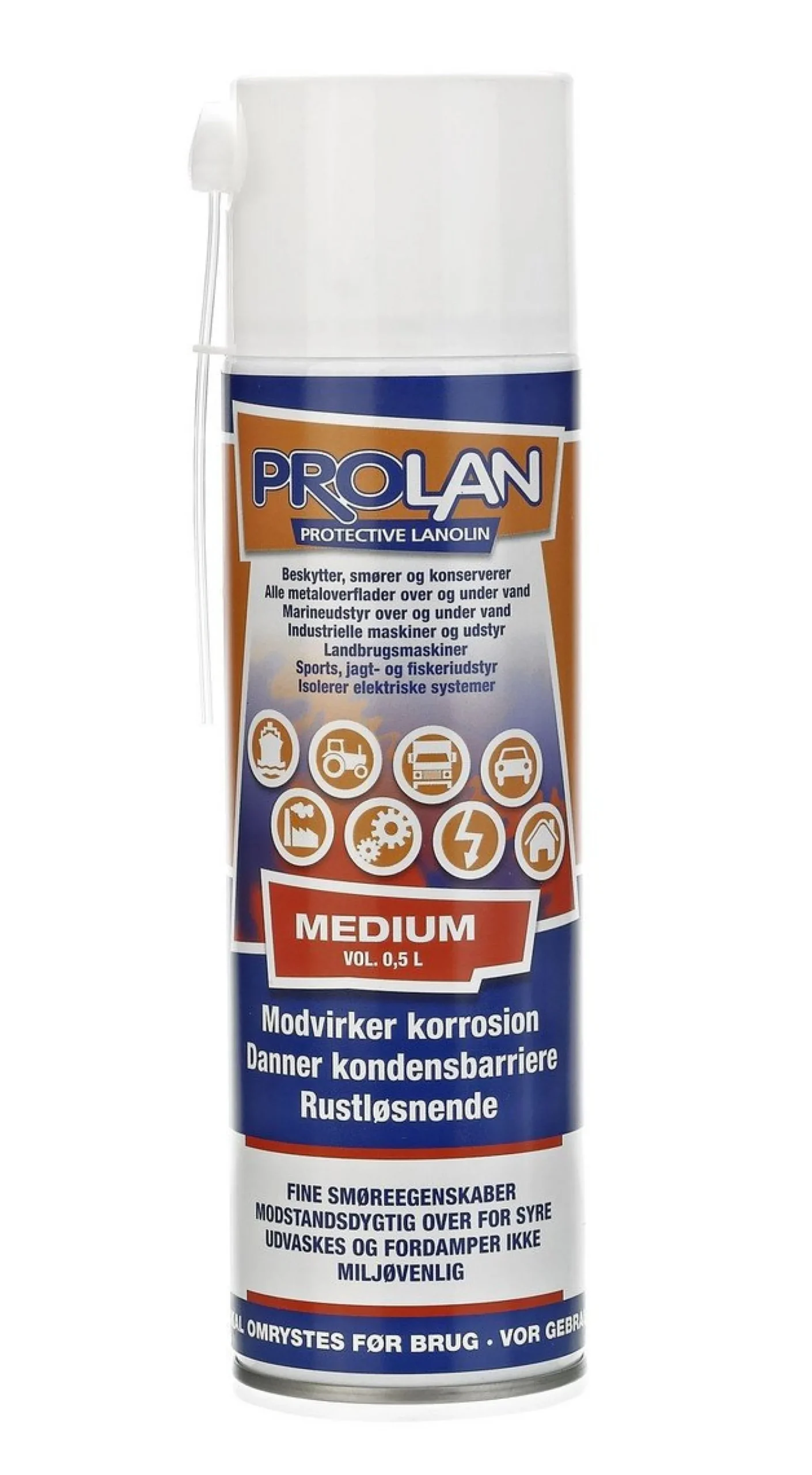Prolan Medium rustbeskyttelse, 500 ml, spraydåse