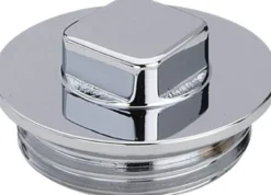 Prop 1/2", forkromet messing