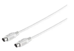 PS/2 kabel, 1.8 meter, MD6 M/M, male-male