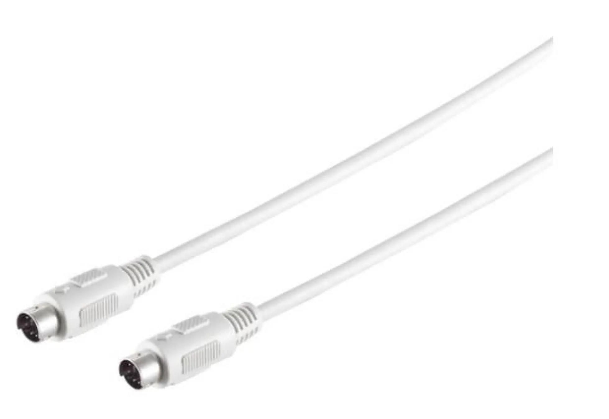 PS/2 kabel, 1.8 meter, MD6 M/M, male-male