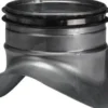 Påstik m. nippel Ø250 mm - Ø200 mm afgr.