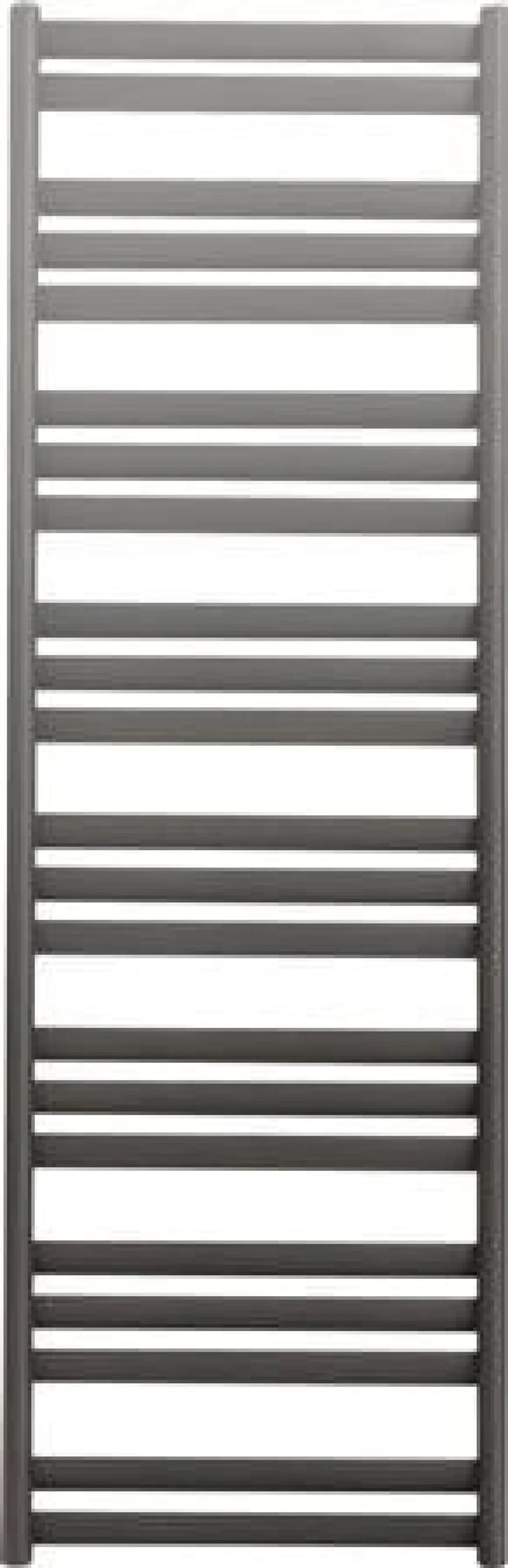 Purmo Java håndklæderadiator, 50 cm x 133,6 cm, rustfri stål - uden ventil