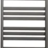 Purmo Java håndklæderadiator, 50 cm x 91,2 cm, rustfri stål - uden ventil