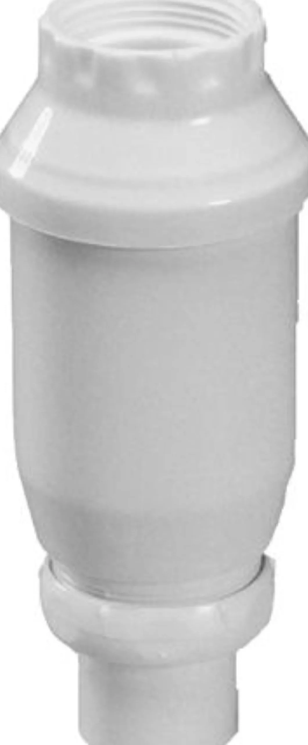 Purus Vandlås, Lige, 5/4" - 32 mm, Hvid