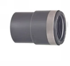 PVC Reduktionsnippel/Muffe, 25 mm - 1/2" Rp - Georg Fischer