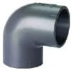 PVC vinkel, 90°, 75 mm - Georg Fischer