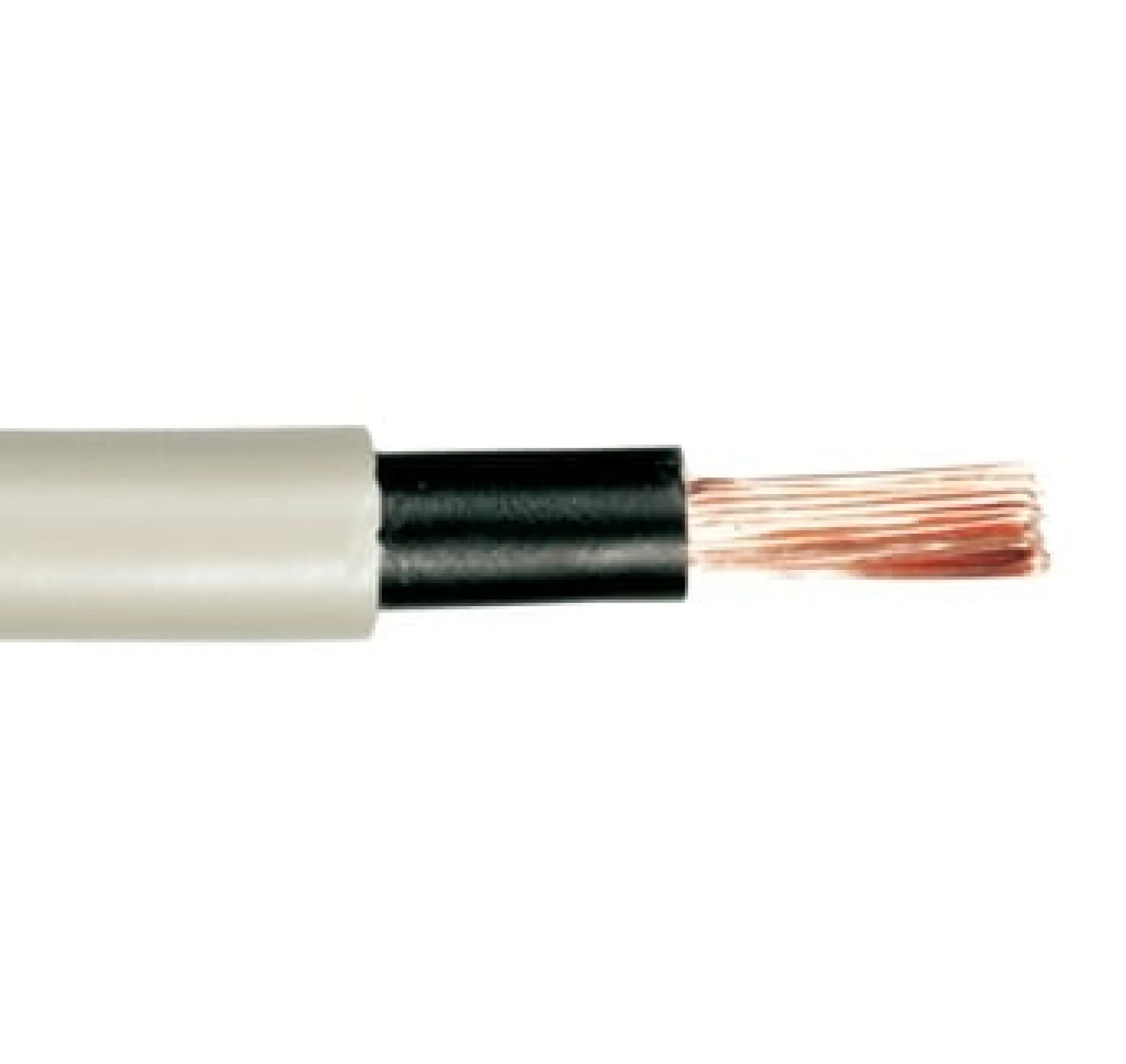 PVT ledning (70°C) dobbeltisoleret, 450/750V, H07V-K, lysegrå, 1x16 mm² - pr. meter