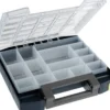Raaco Boxxser 55 5x5-15 Sortimentskasse, 298 mm Bredde, 55 mm Højde, 284 mm Længde, Blå/Gul