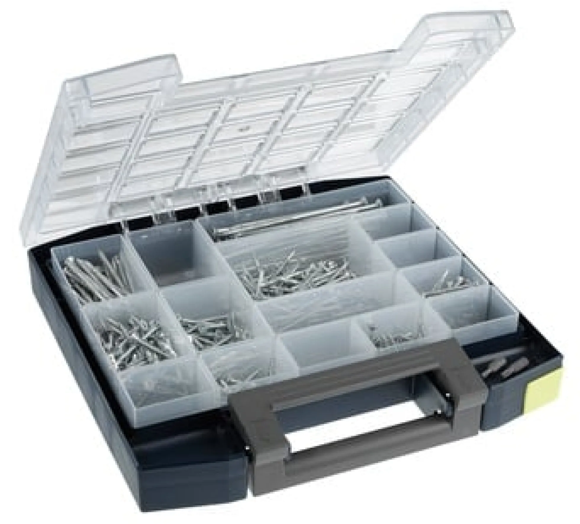 Raaco sortimentsbox 55 5x5-15, blå, 284 x 55 x 298 mm, 0,93 kg
