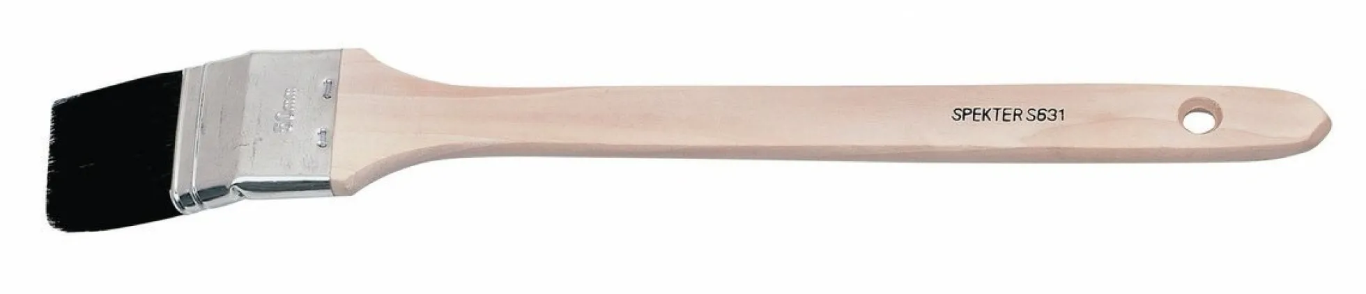 Radiatorpensel, proffesionel, lys, bredde 35 mm