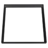 Ramme til påbygning af 60x60 cm LED-panel, hurtigmontering uden skruer, Sot kant