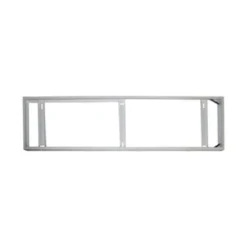 Ramme til 120x30 LED panel - Hvid kant, samlet