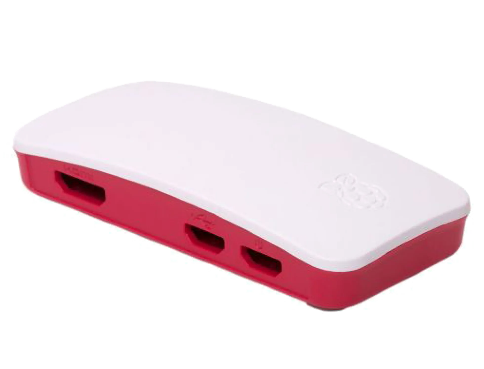 Raspberry Pi Zero official case, Zero and Zero Wireless, rød/hvid (restsalg)