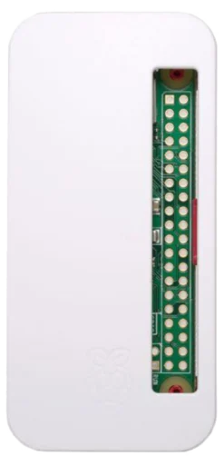 Raspberry Pi Zero official case, Zero and Zero Wireless, rød/hvid (restsalg)