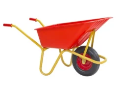 Ravendo BU 1000 PP multibør, plastkasse, 100 liter, 200 kg, luftgummihjul