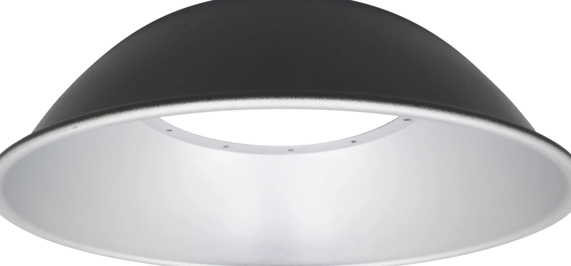 Reflektor, alu, til Nordtornic ECOtech Highbay, mat sort