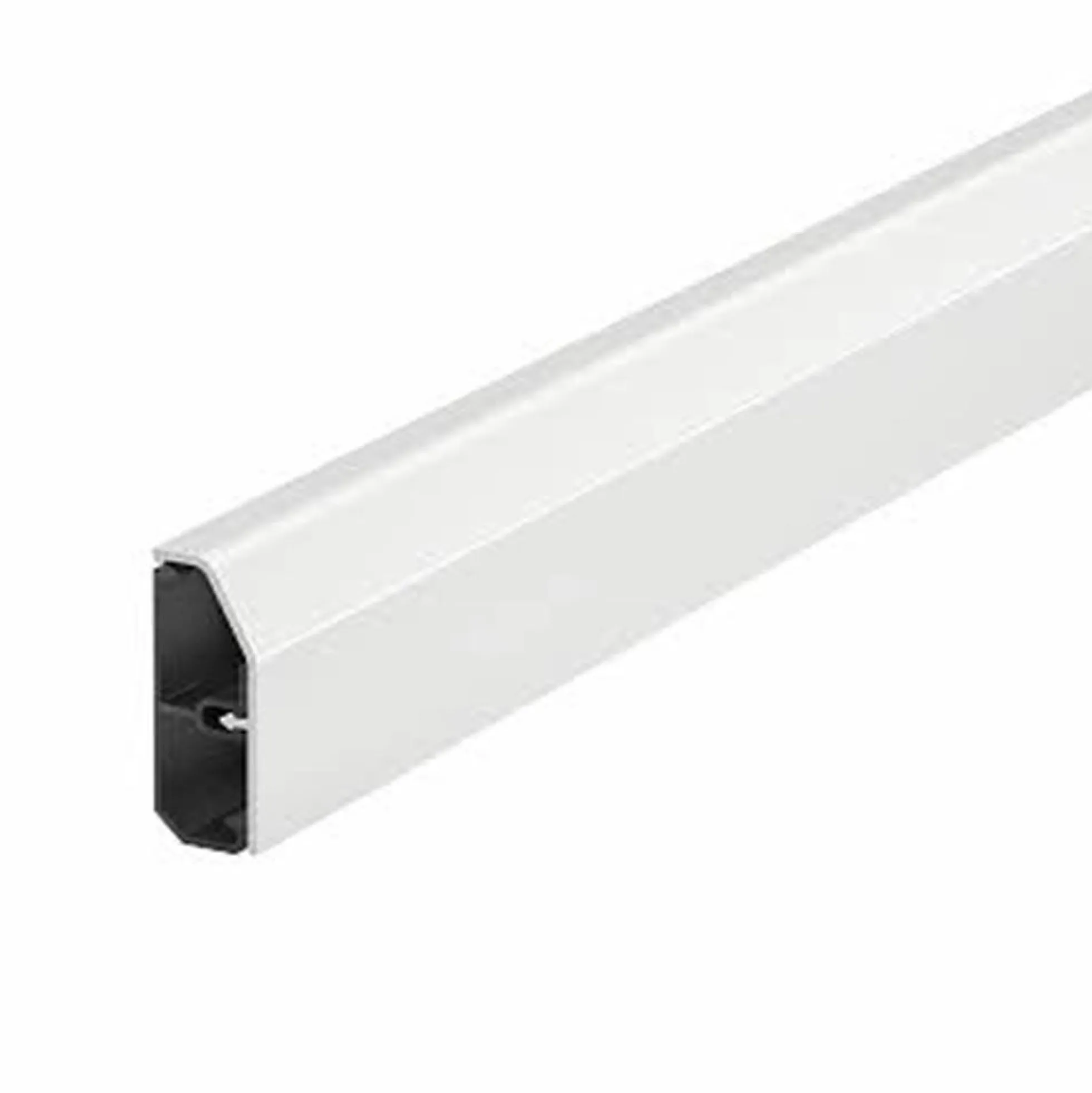Rehau – Fodpanel SL 50 x 20 mm, hvid - 2 meter