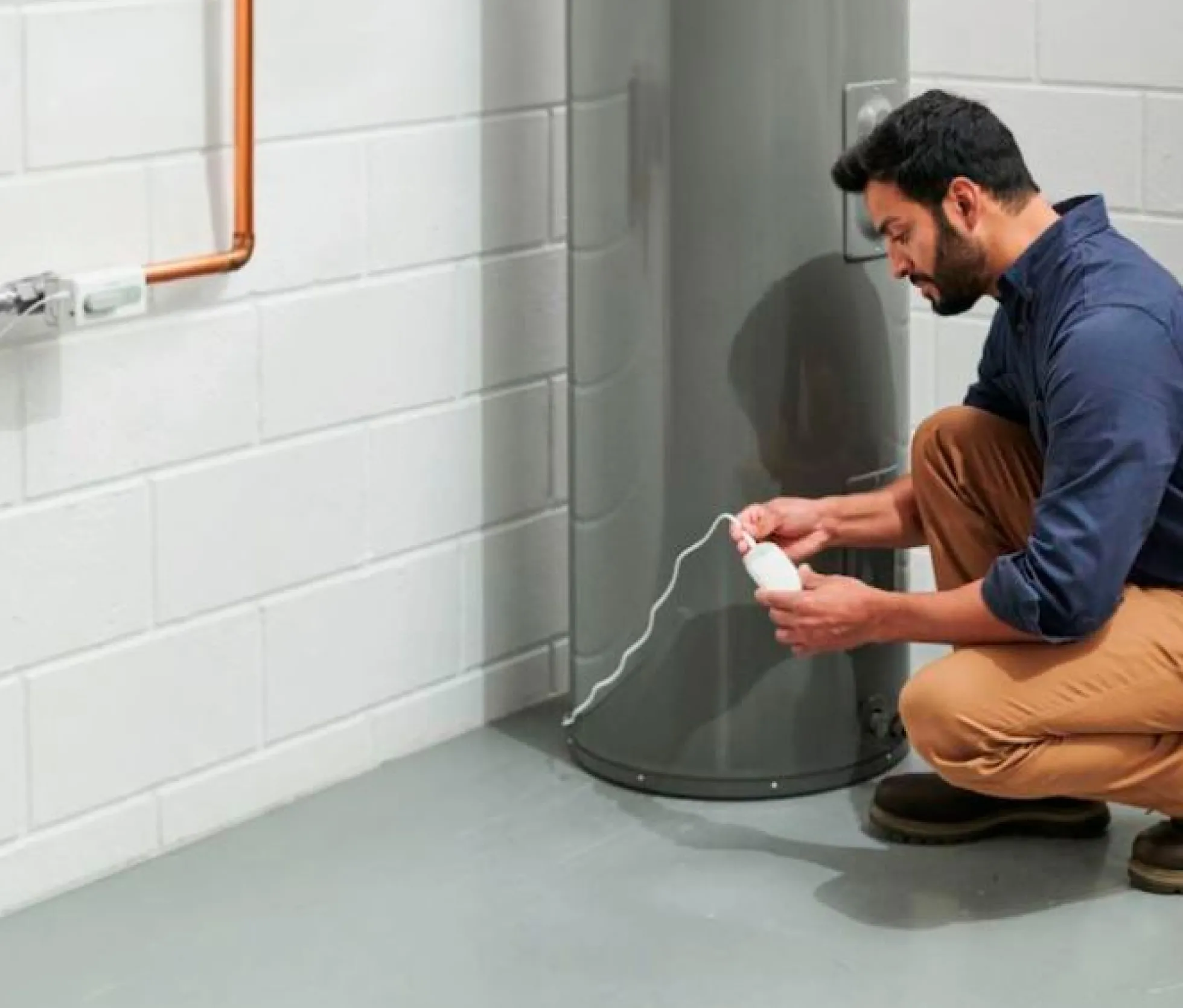 Resideo Braukmann Waterstop WiFi, vandlækagestopventil 1.1/4", med vandalarm og kabel