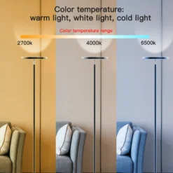 RGBIC+CCT gulvlampe, 175 cm, Wifi+Bluetooth