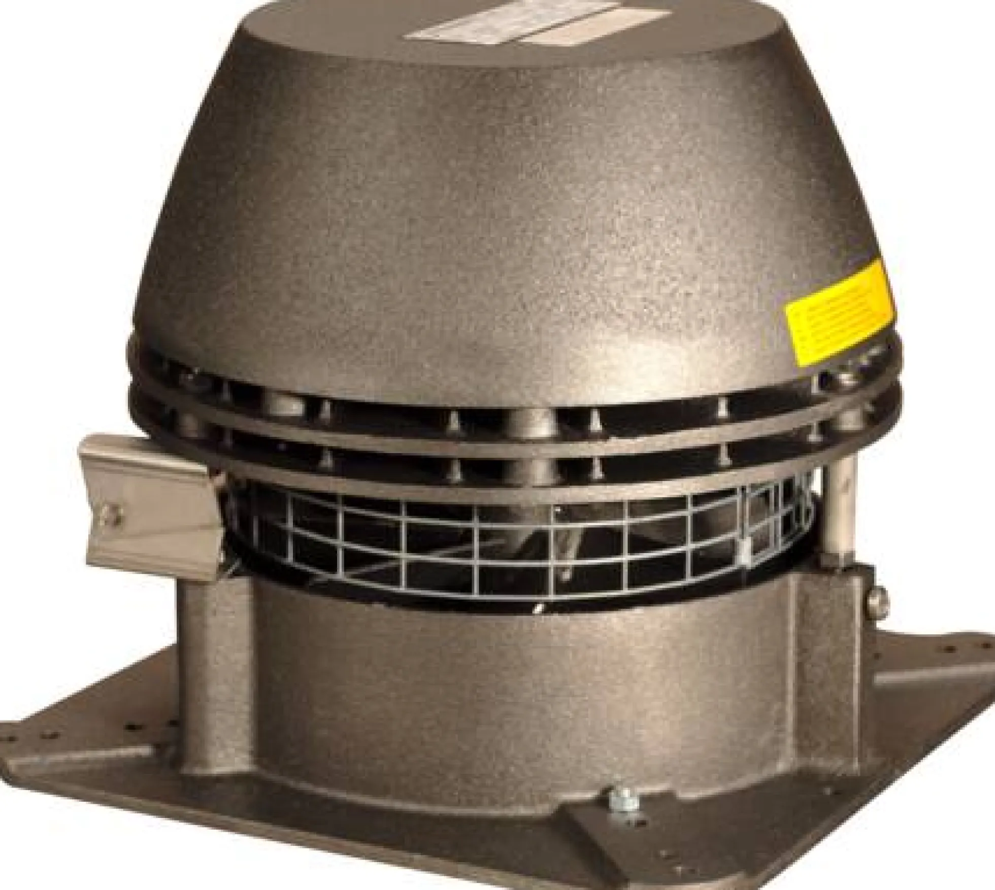 Røgsuger RS009-4-1, firkantet, horisontalt afkast, 250°C
